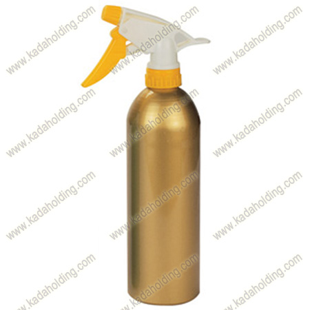 500ml aluminium spray bottle with trigger spray