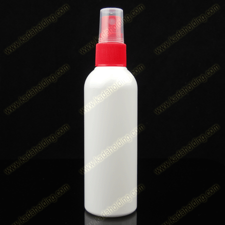 60ml 120ml 200ml white PET mist bottle with clear cap