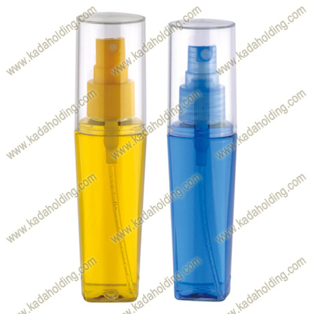 50ml transparent PET mist spray bottle with sprayer pump