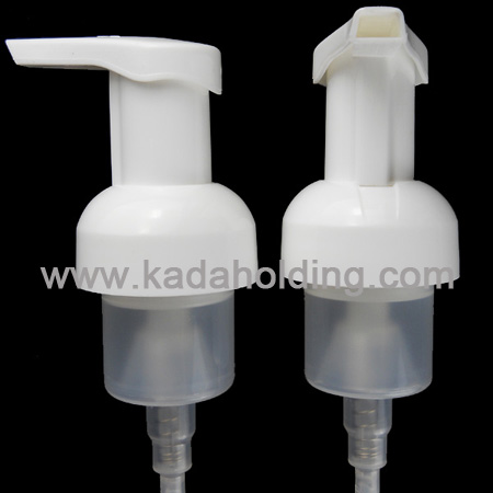 40mm PP foaming hand soap pump, foaming dispenser